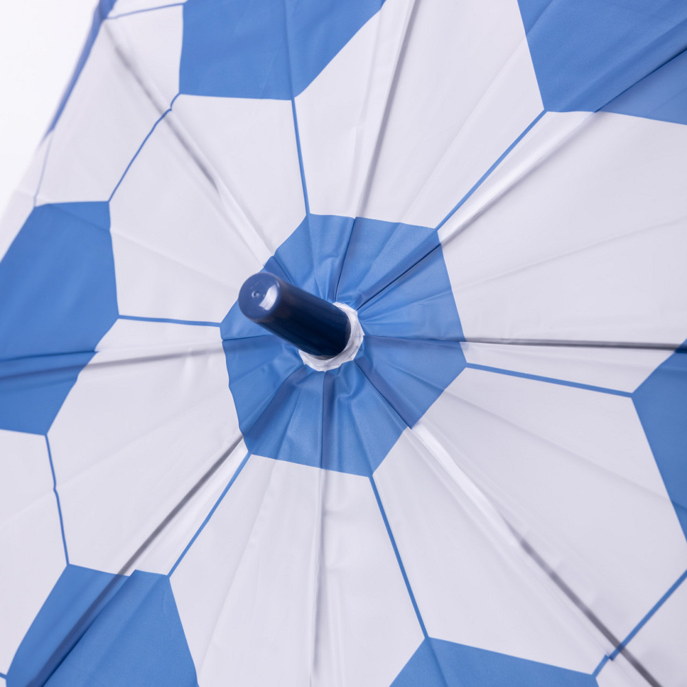 Класична дитяча парасолька-тростина напівавтомат з поліестеру 8 спиць діаметр 82 см Синя HP-23-9BL Коломыя - изображение 3