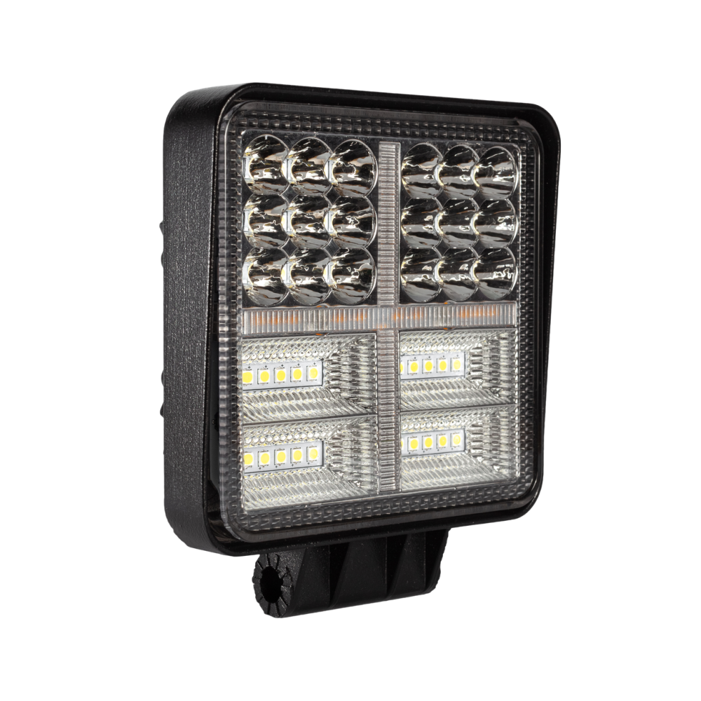 Фара LED квадратна 48W (+ led х + strobe light) Мукачево - фото 2