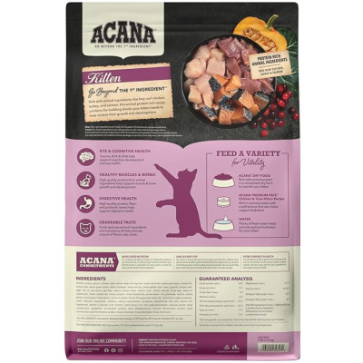 Сухий корм для кішок ACANA Highest Protein Kitten Recipe 1.8 кг (0064992723255) Вінниця - фото 4