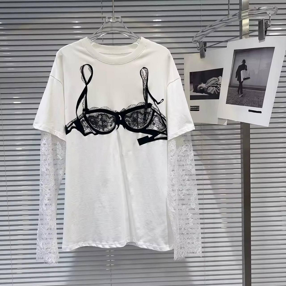 Женская стильная оверсайз футболка 