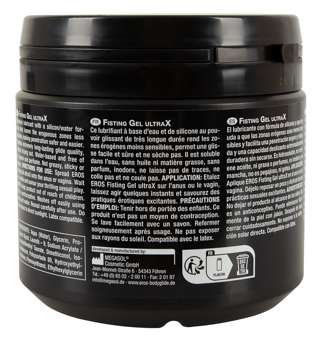 Гель для фистинга - EROS Fisting Gel UltraX, 500 мл Sex Aura Киев - изображение 2