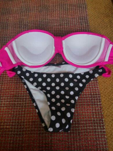 Купальник в горох роздільний жіночий пуш ап різнобарвний Київ - фото 5