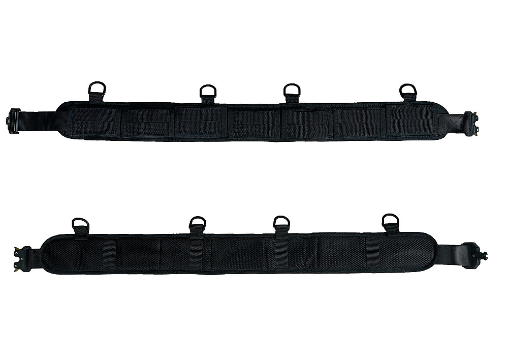 Розвантажувальний тактичний пояс РПС із кріпленням MOLLE чорний (варбелт, warbelt) Коломия - фото 3