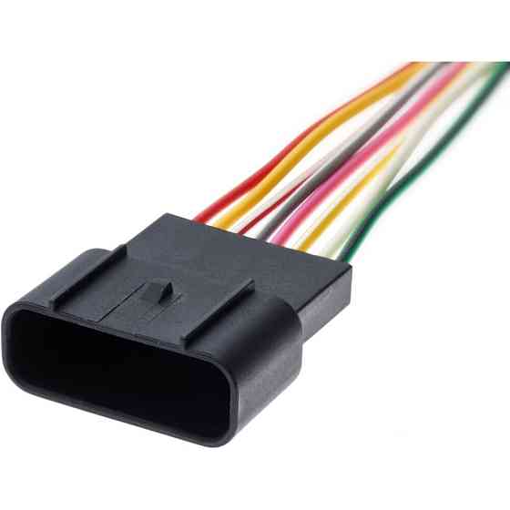 Разъем коннектор с проводом, 8-кон., APTIV (Delphi) Корея универс., Моторный отсек, Hyundai Киев