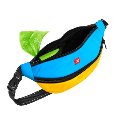 Поясна сумка-бананка для собак WAUDOG Family "Colors of freedom" 33х17х10 см (363-4020) Вінниця - фото 4