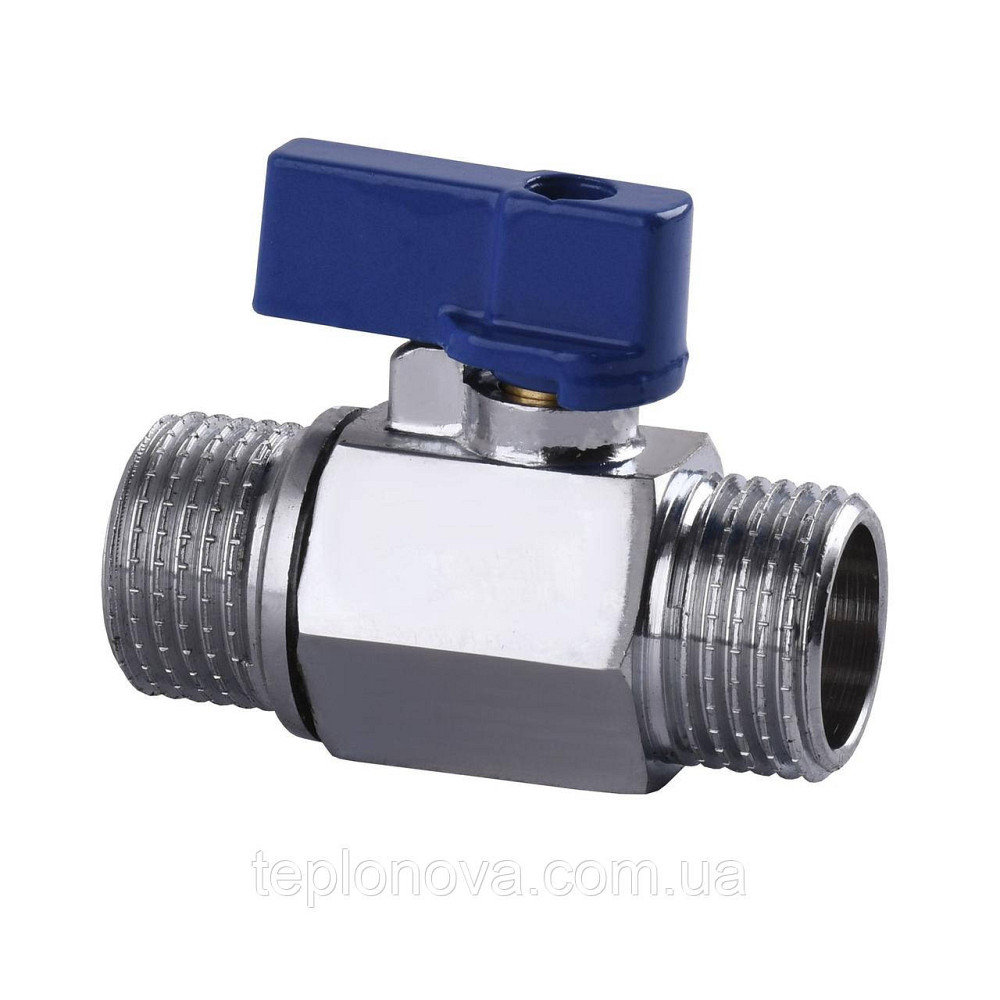 Кран шаровый мини SOLOMON 1/2″ НН NV-3161 (2шт. в упак.) Черновцы - изображение 1