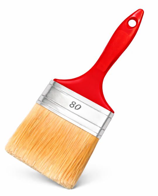 Пензель малярний Beorol Universal synthetic 80*15 мм Київ - фото 2