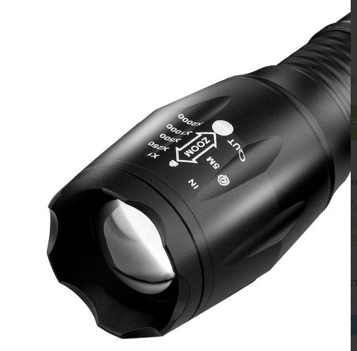 Ліхтарик ручний BAILONG BL-1831-T6, анодований алюміній, 5 режимів роботи Одеса - фото 3