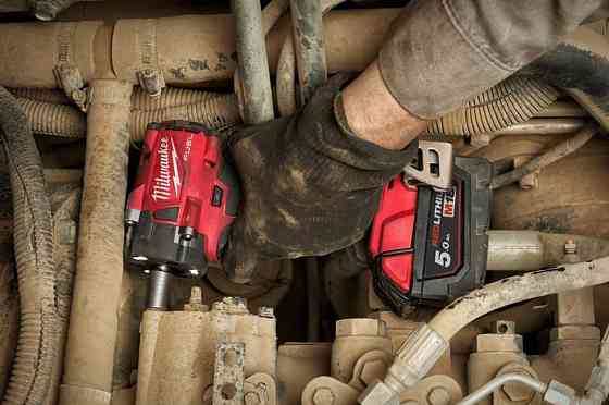 Гайковерт акумуляторний безщітковий 1/2'' MILWAUKEE, M18 FIW2P12-502X, 339Нм, з піном (зарядний пристрій M12-18 FC, 2 акумулятор Одеса