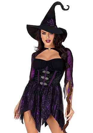 Костюм відьми Leg Avenue Mystical Witch S, сукня, капелюх Sex Aura Київ