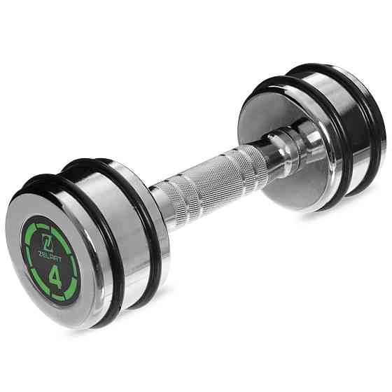Гантель 4 кг хромированная Zelart-2622-4 Киев