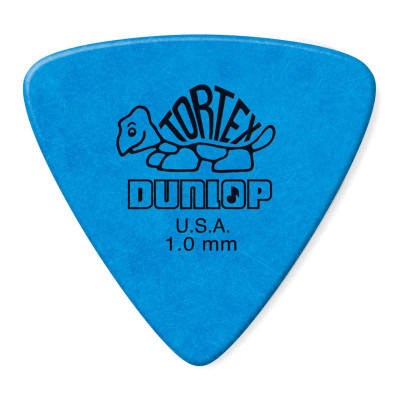 Медиатор Jim Dunlop Tortex Triangle Pick 1.0mm 6 шт. (431P1.0) Вінниця - фото 1