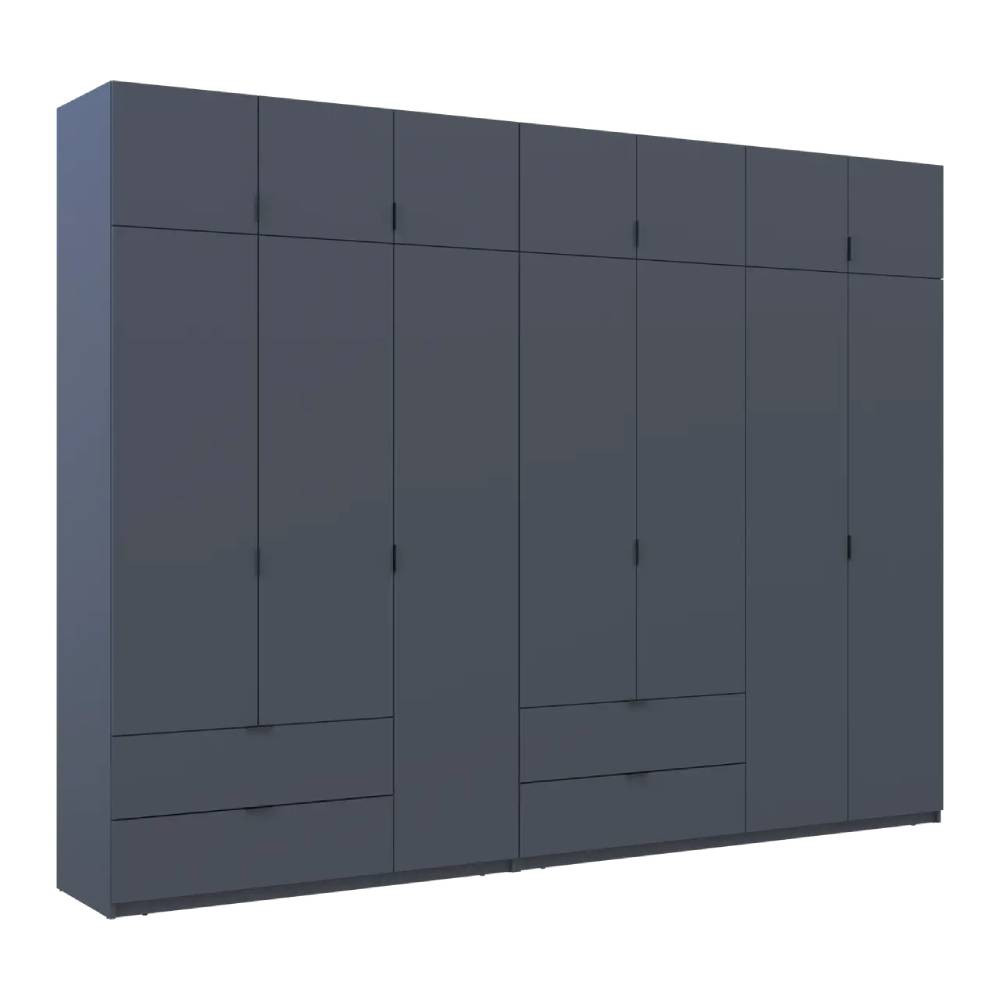 Шкаф для одежды Doros Лукас Графит 3+4 ДСП 280х50х240 DRS-011696 (42005121) Днепр - изображение 6