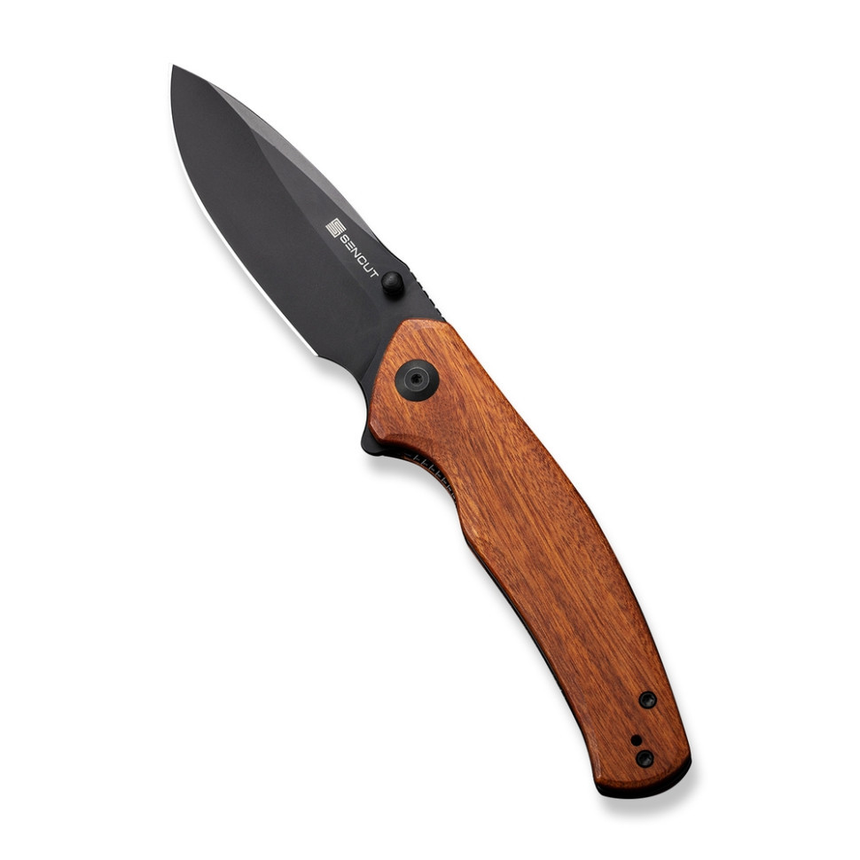 Ніж складаний туристичний Sencut Slashkin, (8.8 см) D2 / Cuibourtia Wood Київ - фото 1