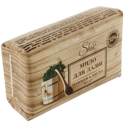 Твердое мыло Shik Для бани 180 г (4823107604973) Винница - изображение 2