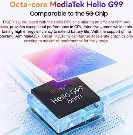 Oscal Tiger 12 12/256 с NFC #Конкурент модели Redmi Note 14. Харьков