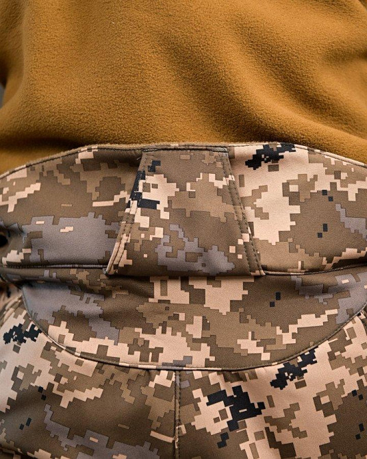 Тактические штаны софтшел DRAFT  высокая талия  draft  высокая пояс ВТ7614 Одесса - изображение 8