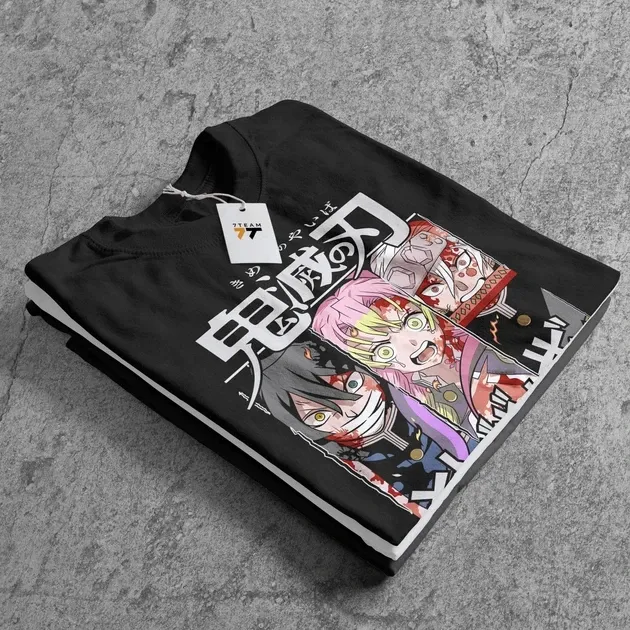 Футболка чоловіча з  принтом Клинок, рассекающий демонов Столпы 1 Розмір 48 Anime0121 Дніпро - фото 4