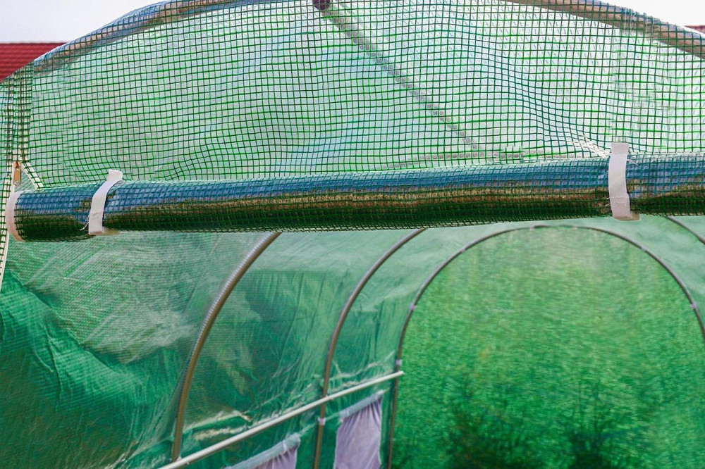 Садова теплиця парник з вікнами FunFit Garden 6m2 = 300х200х200 см (зелена) Київ - фото 3