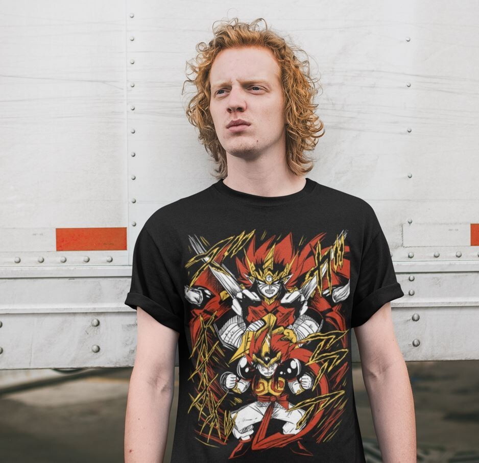 Футболка з аніме принтом Кісхін Доуджі Зенкі Аніме оверсайз (S/M/L) Чорний AnimeJ1062 Дніпро - фото 3
