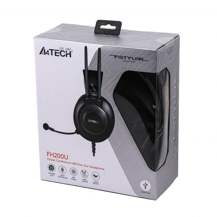 Гарнітура A4Tech FH200U Grey ( Сірий ) Харків - фото 9