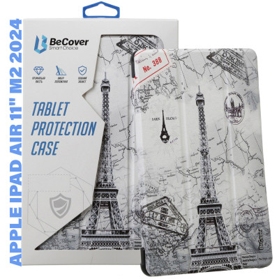 Чехол для планшета BeCover Smart Case Apple iPad Air 11" M2 2024 Paris (711608) Винница - изображение 1