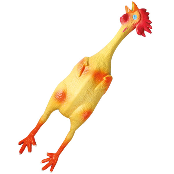 Flamingo Latex Chicken ФЛАМИНГО КУРИЦА латексная игрушка с пищалкой для собак Киев - изображение 1
