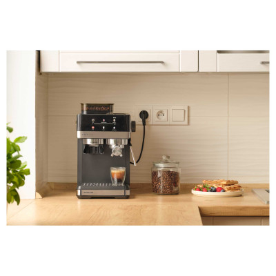 Рожковая кофеварка эспрессо Sencor SES5000SS Винница - изображение 14