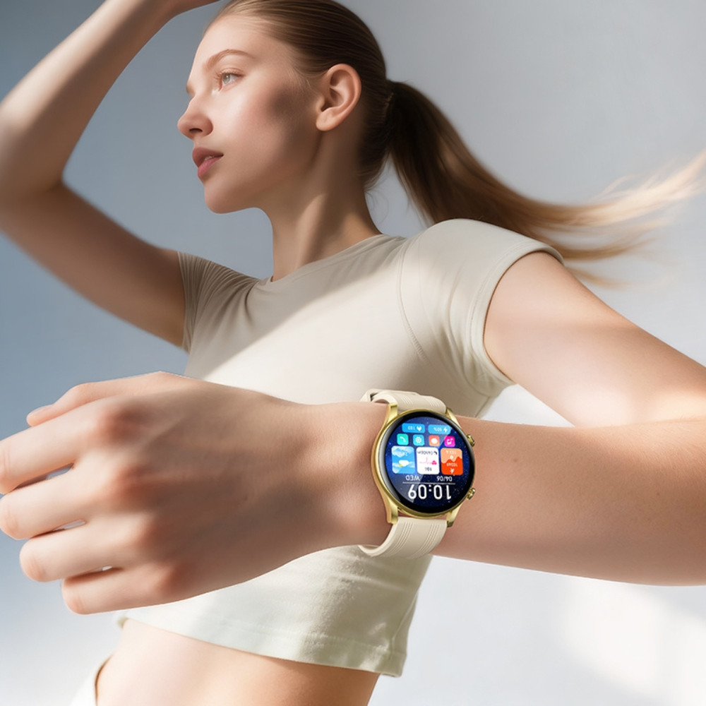 Смарт-годинник HOCO Y38 AMOLED 36mm. 300 mAh. Smart watch(call version) Gold Одеса - фото 4