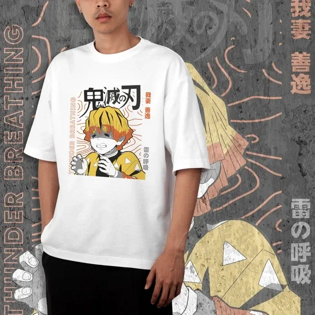 Футболка для подростка мальчика с принтом Клинок, рассекающий демонов Зеніцу WE Размер 160 Anime10397 Днепр - изображение 3