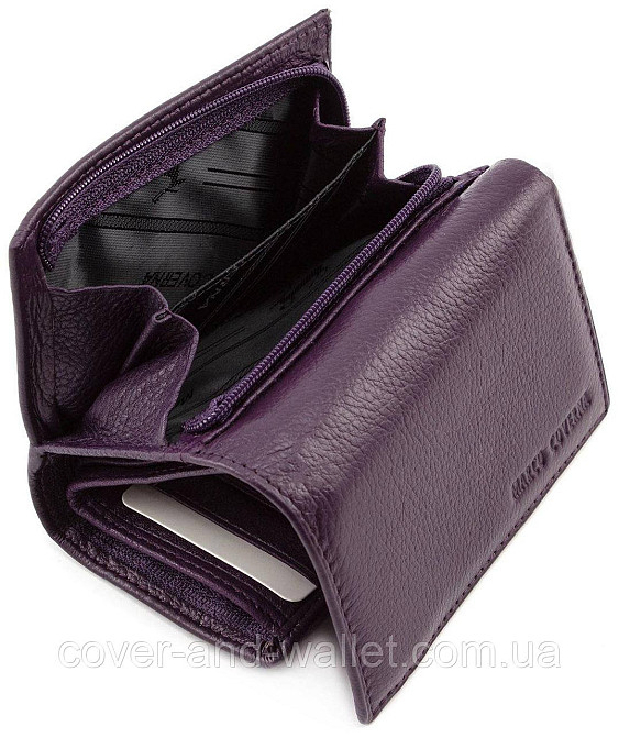 Компактный женский кошелек на магнитах в три сложения Marco Coverna MC-1419 Киев - изображение 9