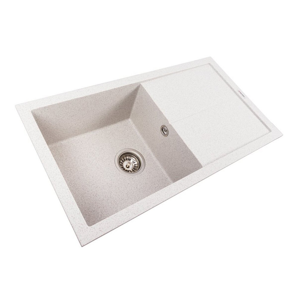 VALESO Гранітна мийка для кухні VALESO SOLID 7843 матова Топаз Київ - фото 2