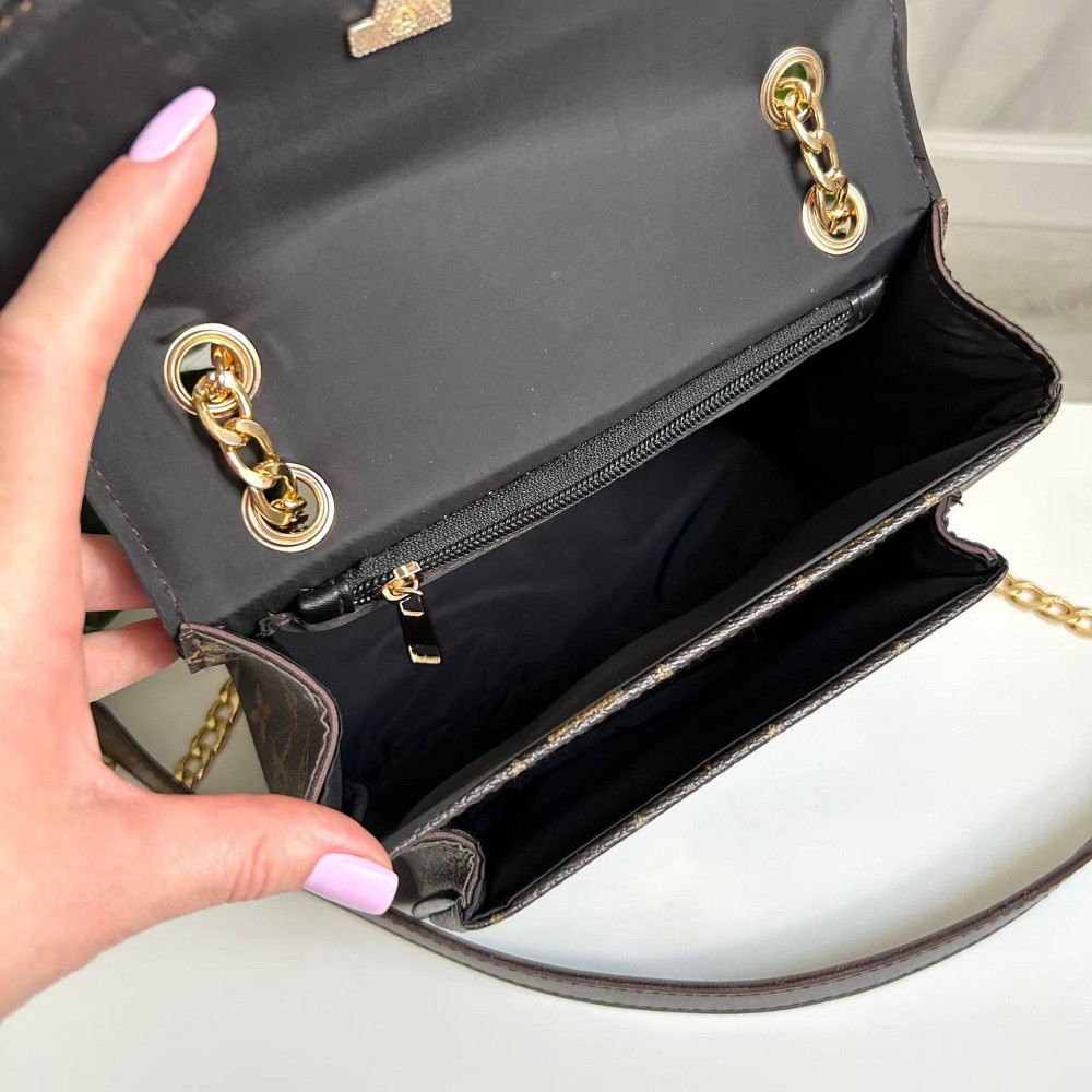 Брендовая женская сумка LV. Женская сумка маленькая через плечо LV Киев - изображение 2