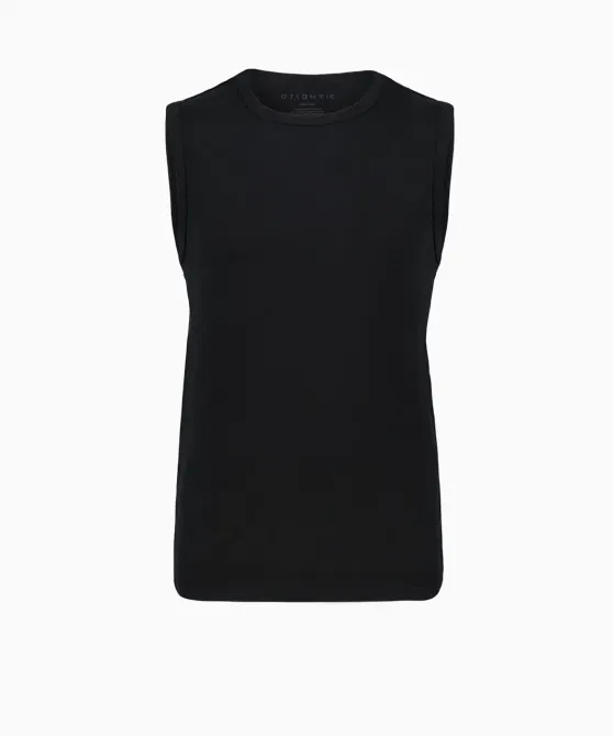 Чоловіча майка Atlantic бавовна BMV-047 XXL, Чорний Київ - фото 2