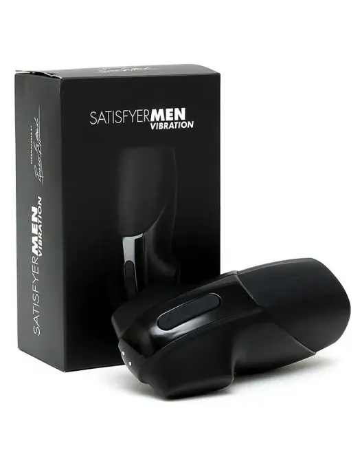 Мастурбатор Satisfyer Men Vibration імітатор мінету з вібрацією, стимуляція головки Львів - фото 9