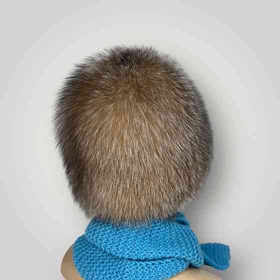 Шапка хутряна жіноча сніп Діана Світло-коричневий Харків