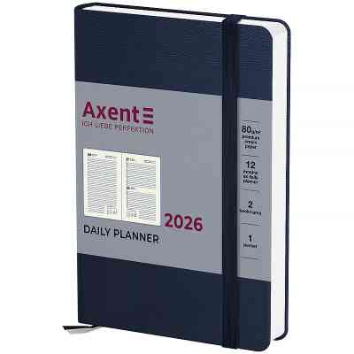 Тижневик Axent датований 2026 Pocket Strong 104х146, синій (8833-26-02-A) Вінниця
