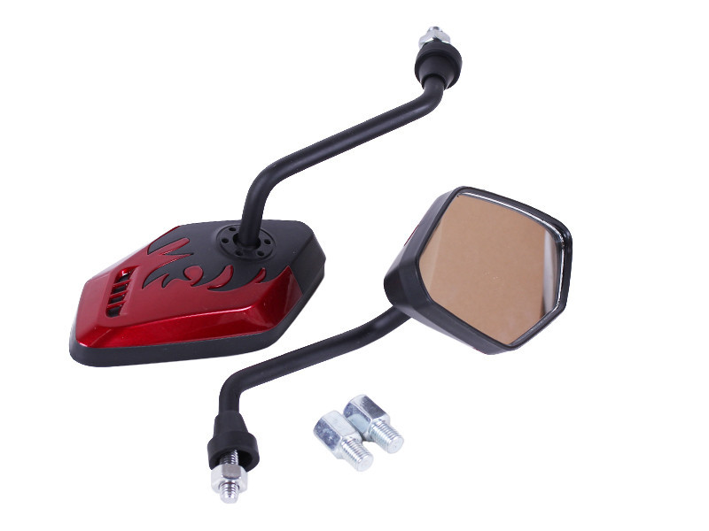 Зеркала (призма, черно красные, d-10mm) Мукачево - изображение 1