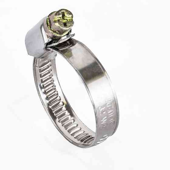 Хомут черв'ячний неіржавкий 9 мм D20-32мм 25 шт. SIGMA (2510061) Київ