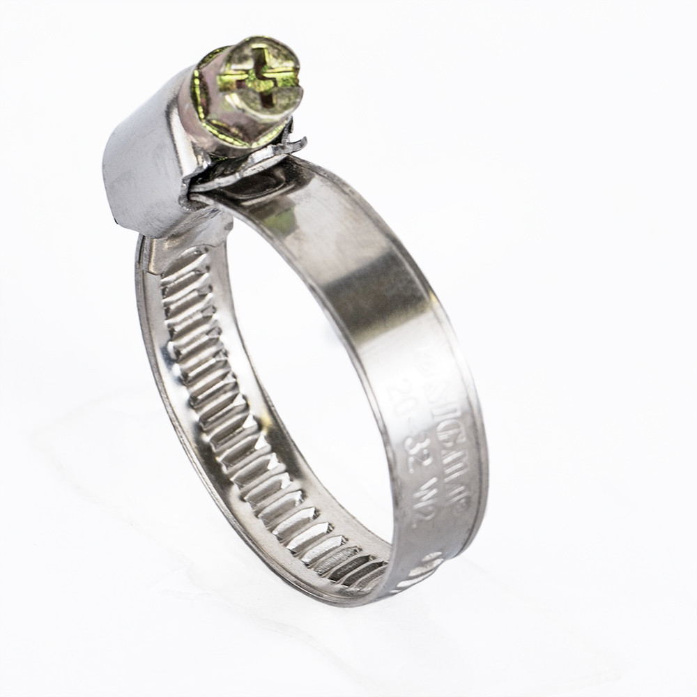 Хомут червячный нержавеющий 9мм D20-32мм 25шт SIGMA (2510061) Киев - изображение 2