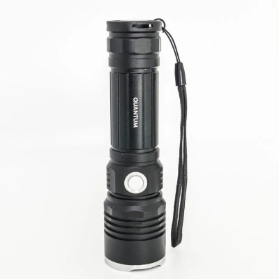 Ліхтар Quantum Solid-M 10W LED з USB + Li-ion18650/2600mAh box (QM-FL1020-18650/2600-CB) Вінниця - фото 8