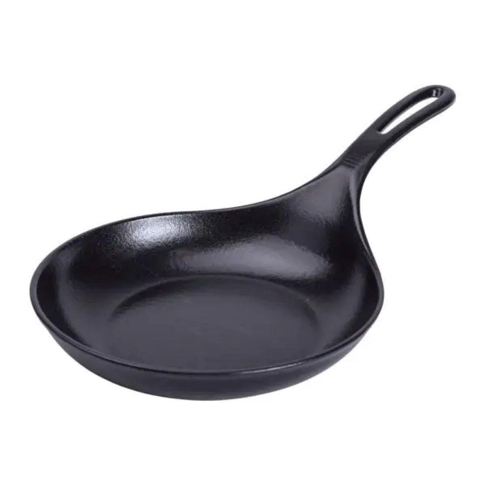 Чавунна сковорода з силіконовою ручкою Ø24,5 см для електричної та газової плити 1 л HP-1-13 Київ - фото 5