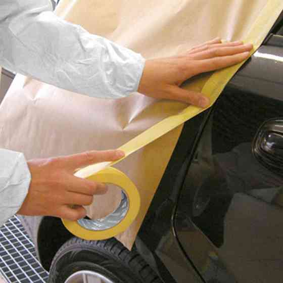 Стрічка малярна APP Standart 18мм х 45м 60*C жовта, 070051 Київ