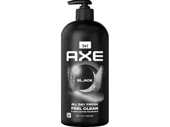 Гель-шампунь 900мл для душу Black ТМ AXE Solmir Киев