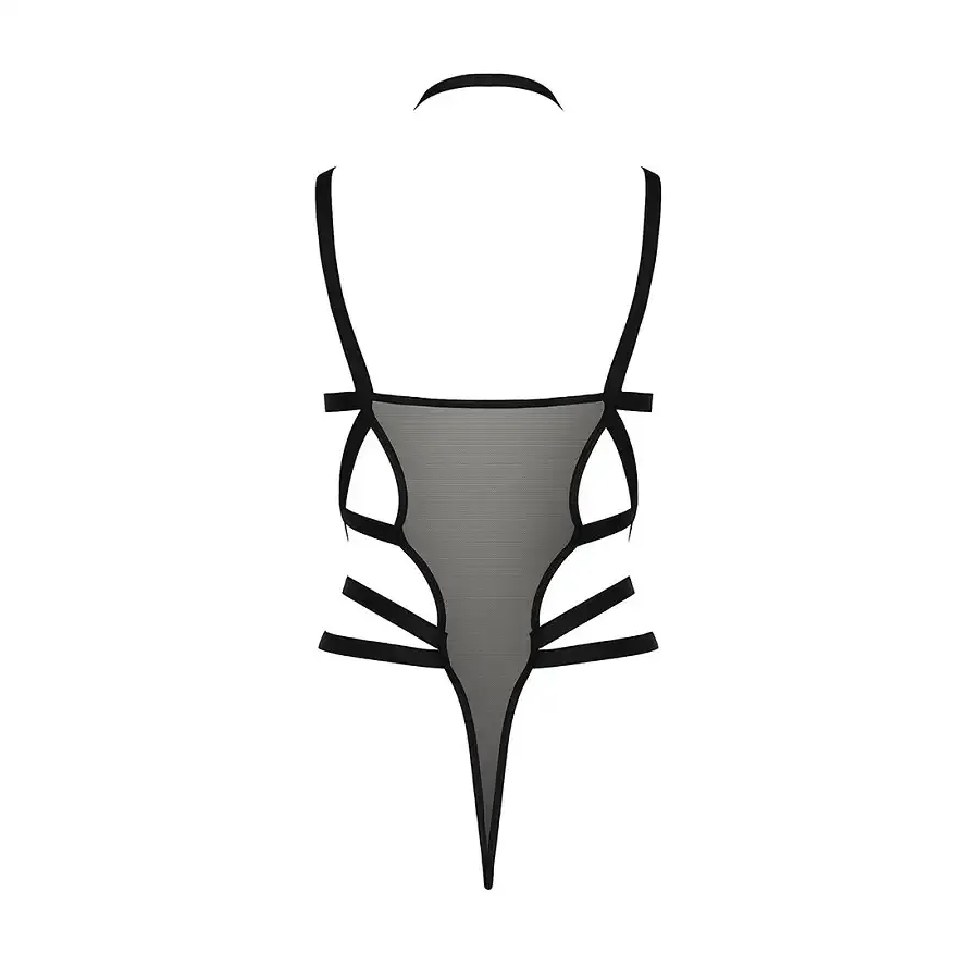 Боді-монокіні Passion Exclusive HAGAR BODY S/M, black Львів - фото 6