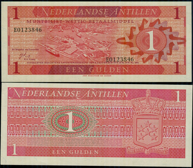 Netherlands Antilles Нідерландські Антіли - 2 12 Gulden 1970 UNC Полтава - фото 1