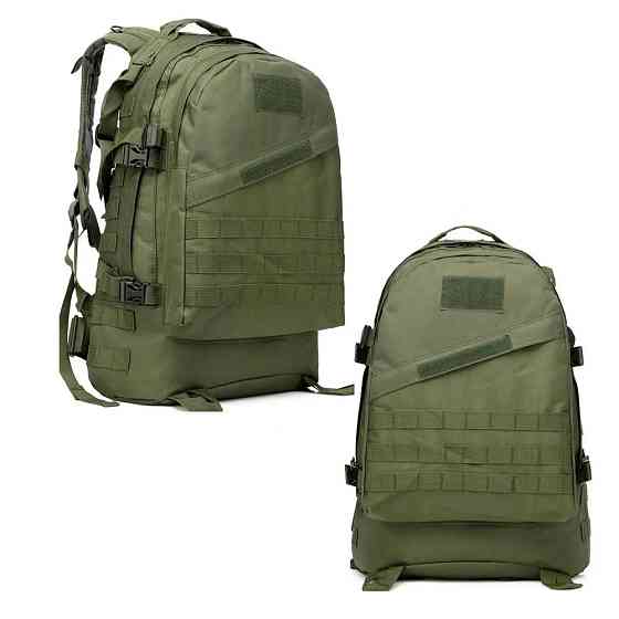 Тактический штурмовой рюкзак на 40 л, M11US Army (50x39x25 см), Оливковый / Военный рюкзак на системе Molle Киев