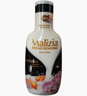 Гель-піна для ванни Malizia Orchidea Amber 1 л Львів
