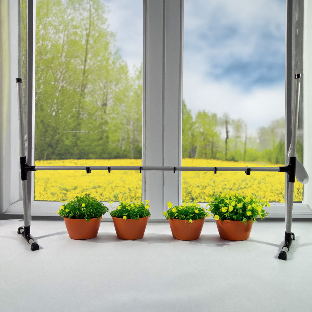 Top Hooks Plastic – тримач для фітоламп на підвіконня. Стійка для ламп для рослин Бориспіль - фото 9