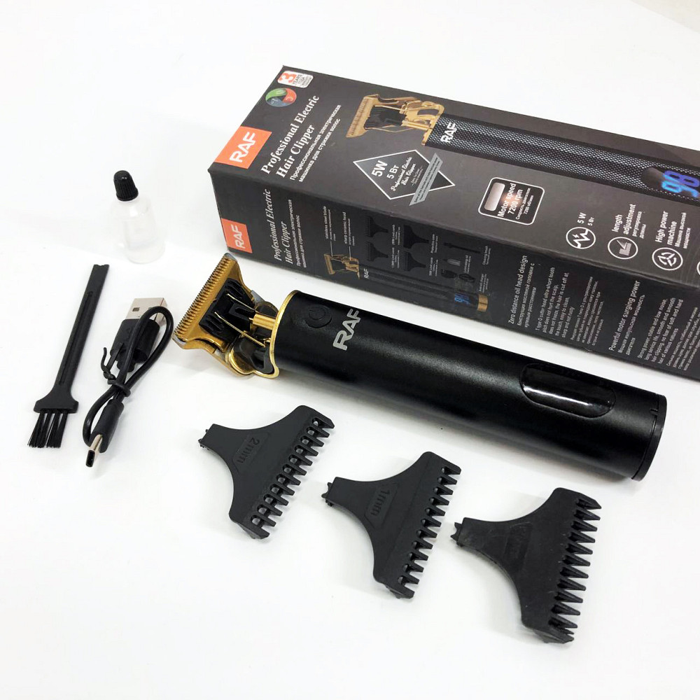 Професійний бездротовий тример, Перукарські машинки професійні, Машинка для стрижки волосся електрична RO-94 Львів - фото 17